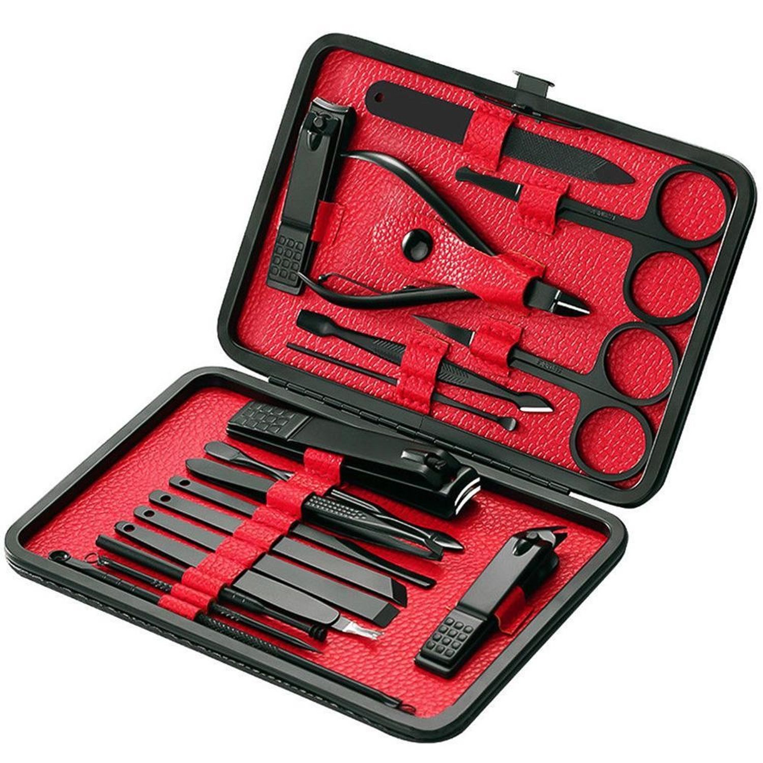 Set pentru manichiura si pedichiura, 15 piese fotografia produsului