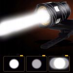 Lanterna LED pentru bicicleta, 1500LM XML-T6 CREE fotografia produsului View 3 S