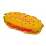 Jucarie chitaitoare pentru catei model hamburger, 12.5 cm fotografia produsului View 2 S