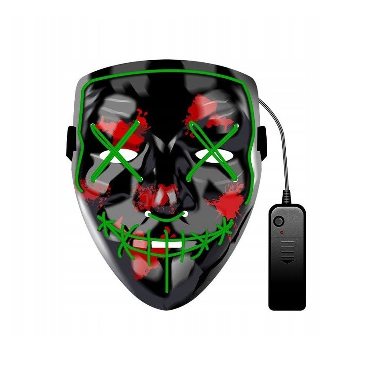 Masca Purge Horror cu LED fotografia produsului