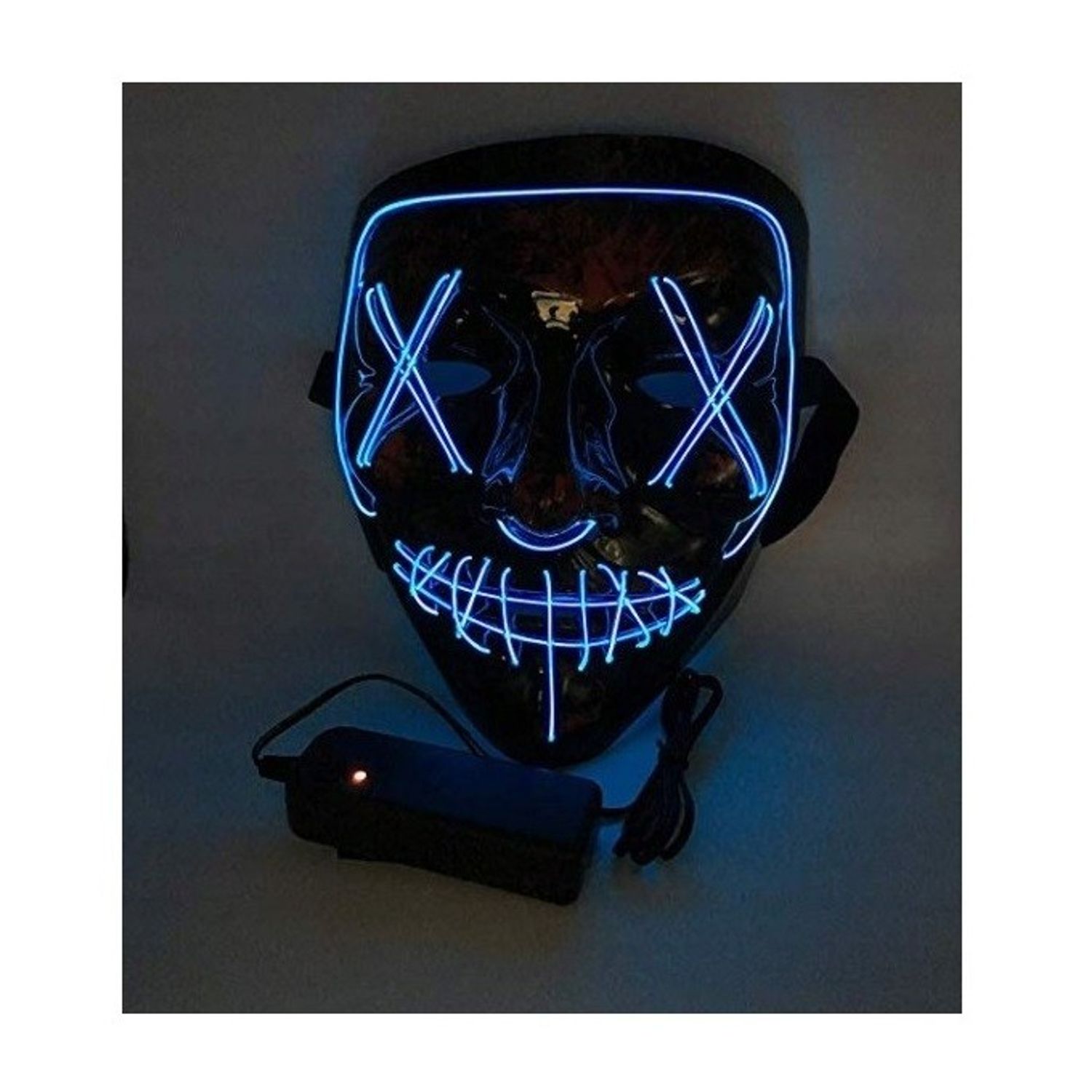Masca Purge Horror cu LED fotografia produsului View 7 L