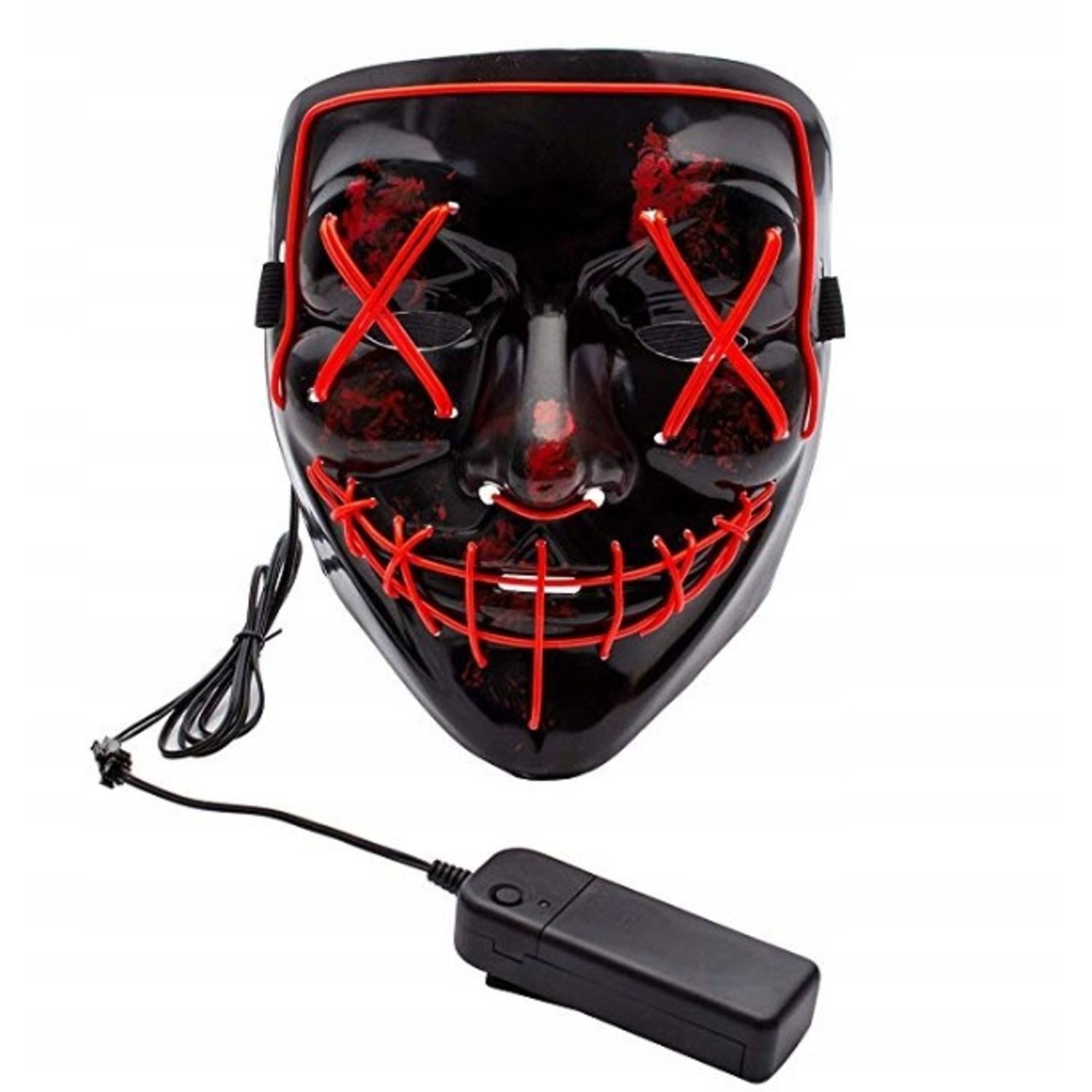 Masca Purge Horror cu LED fotografia produsului View 6 L