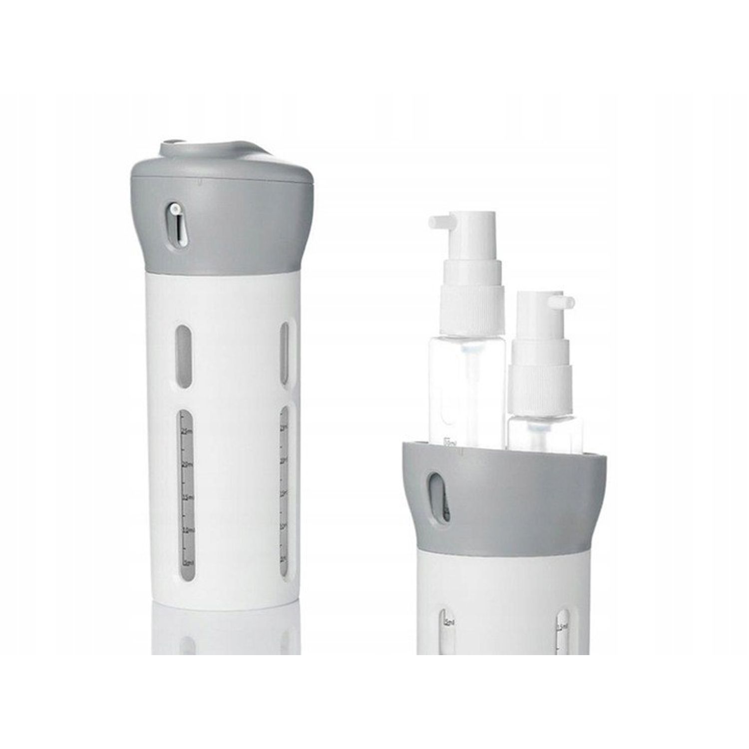Organizator cosmetic pentru lichide 4in1, din plastic fotografia produsului