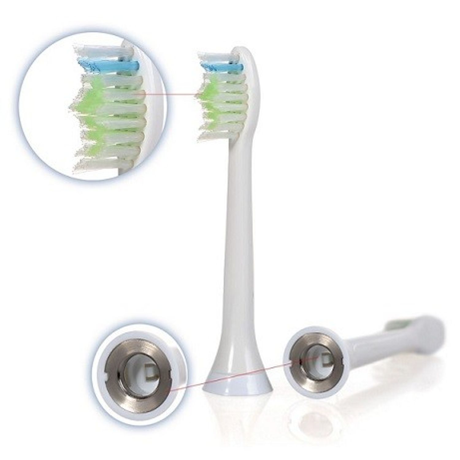 Set 4 rezerve periuta de dinti Philips Diamond Clean fotografia produsului View 3 L
