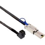 Cablu InLine mini SAS HD 0.5m, SFF-8643, SFF-8088 fotografia produsului