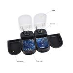 Distribuitor de hrana dublu cu cronometru, automat, Gonga fotografia produsului View 2 S