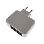 Adaptor priza cu 4 porturi USB, 15W fotografia produsului View 2 S