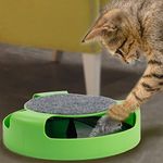 Jucarie interactiva Catch the Mouse pentru pisici, verde fotografia produsului View 5 S