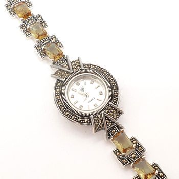 Ceas din argint masiv cu zultanit Exclusive Luxury by SaraTremo image12