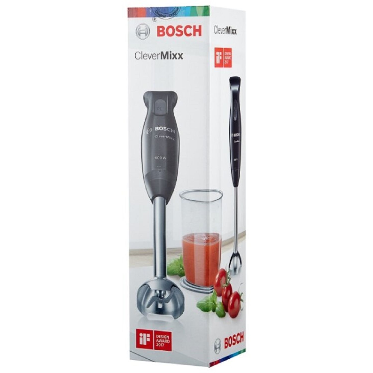 Blender de mana BoschCleverMixx MSM2610B,600 W,negru fotografia produsului View 3 L