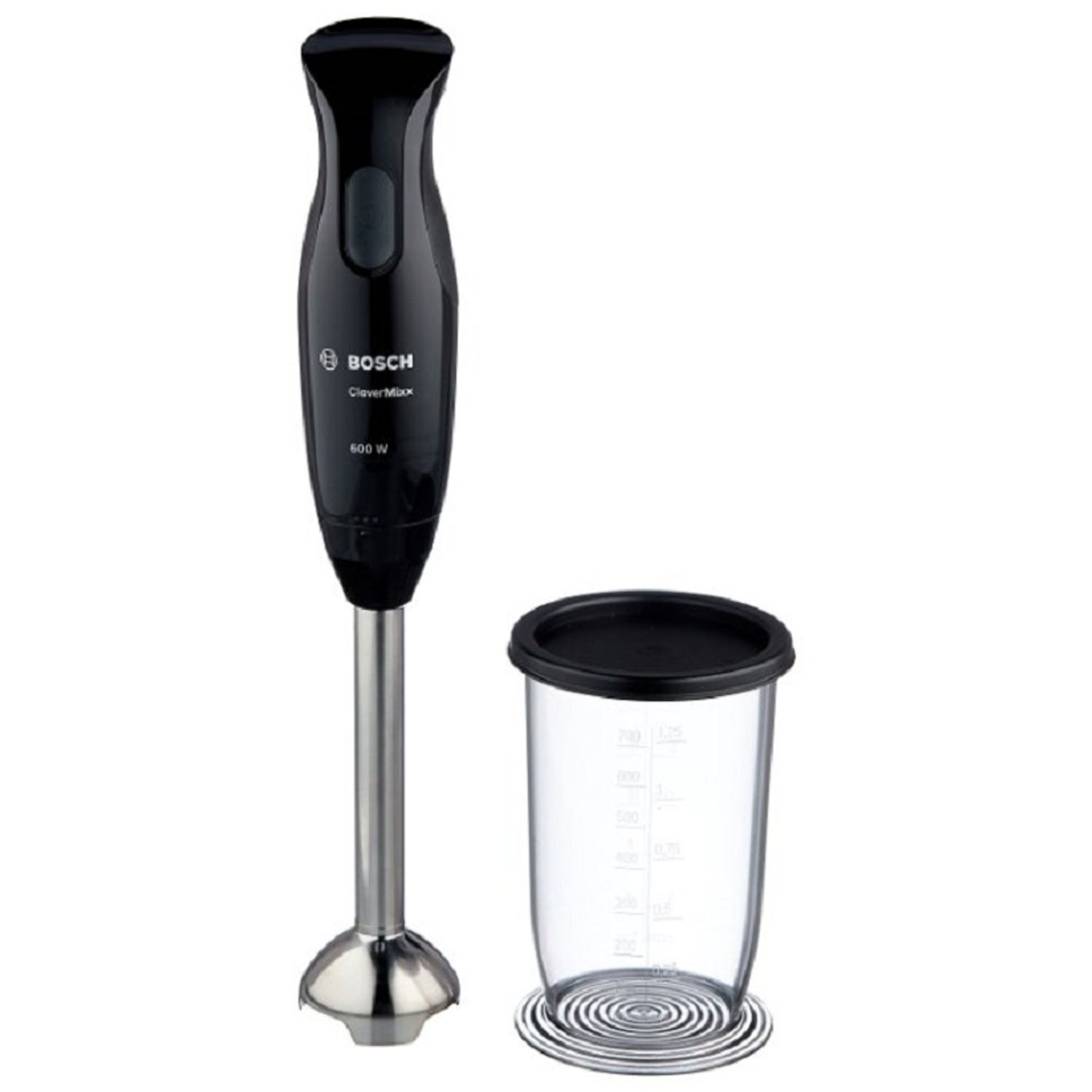 Blender de mana BoschCleverMixx MSM2610B,600 W,negru fotografia produsului View 2 L