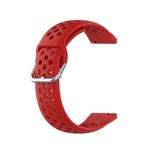 Curea premium Techsuit pentru Samsung Galaxy Watch (46mm), Rosu fotografia produsului View 2 S