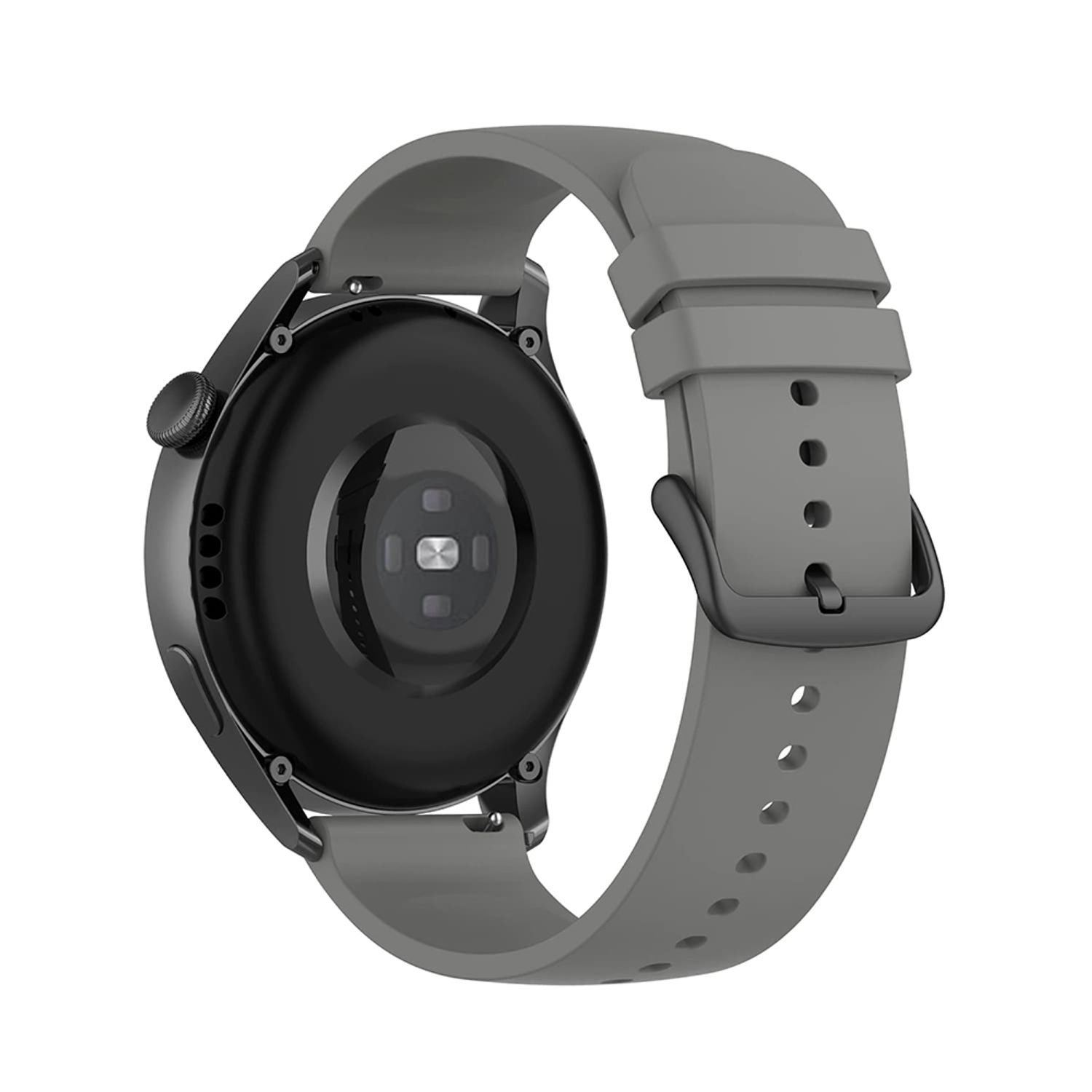 Curea premium Techsuit pentru Samsung Galaxy Watch (46mm), Gri fotografia produsului View 2 L