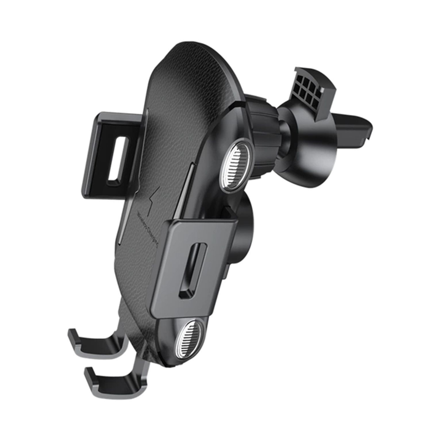 Incarcator auto wireless parbriz/ bord/ grila 10W Techsuit, Negru fotografia produsului