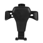 Suport grila ventilatie H01 Gravity pentru telefon, Negru fotografia produsului