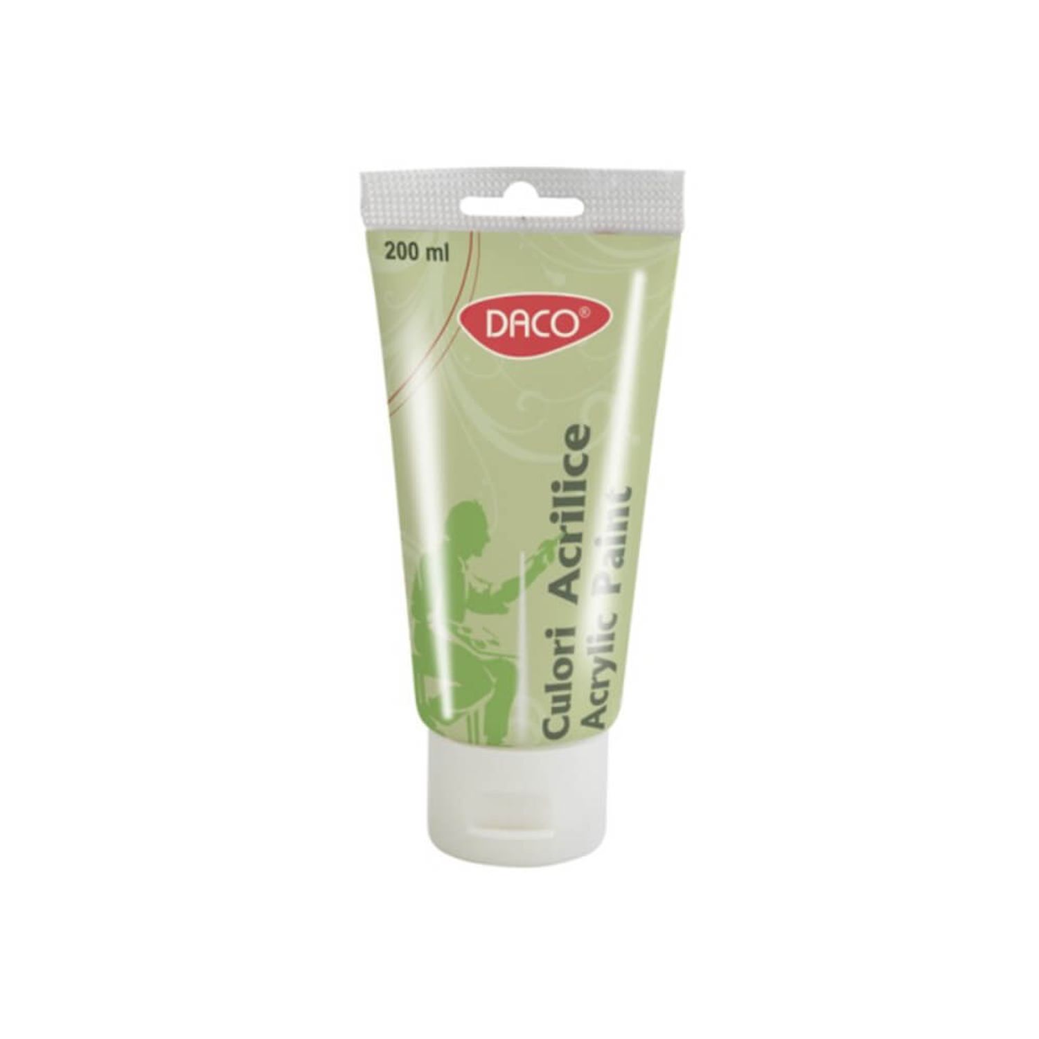 Vopsea Acril Daco 200 ml, Verde Fluorescent fotografia produsului