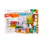 Set 12 Culori Acrilice Deli Color Emotion, 12 Ml fotografia produsului