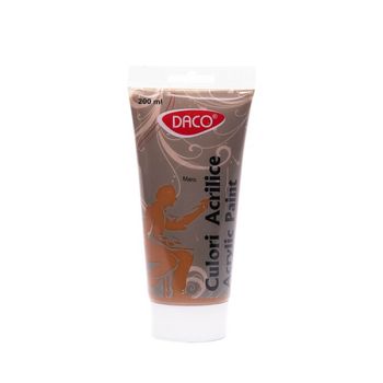 Vopsea Acril Daco 200 ml, Maro, Culori Acrilice