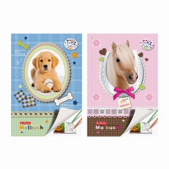 Carte De Colorat A4 28f Pretty Pets