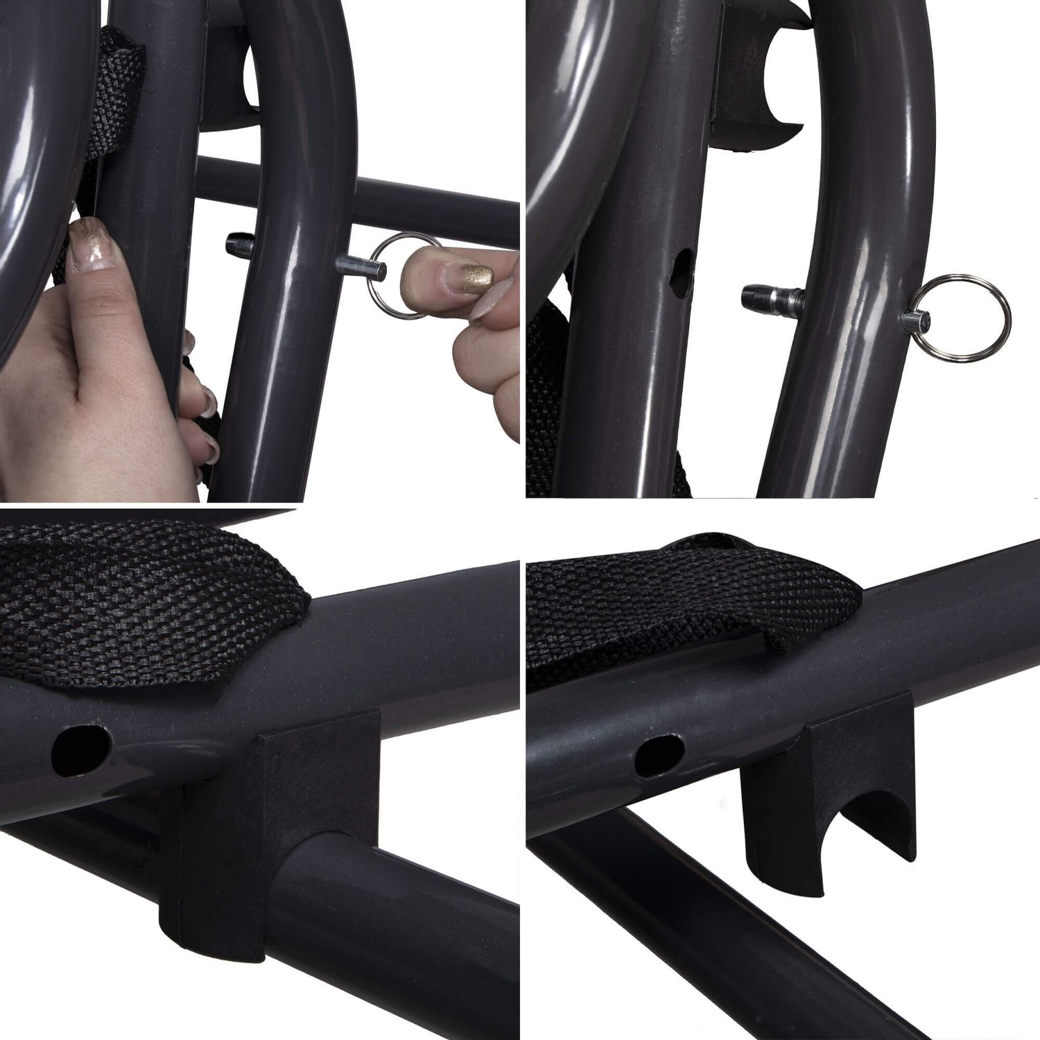 Balansoar leagan pat 4 persoane Sersimo Madrid, GS16E, greutate maxima 280kg fotografia produsului View 9 L