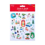 Set 32 Abtibilduri Daco Stick &amp; Smile, Decoratiuni de Craciun fotografia produsului