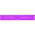 Rigla Flexibila Deli, 20 cm, Mov fotografia produsului