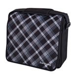 Geanta De Umar Messenger Be.bag, Motiv Black Checked fotografia produsului