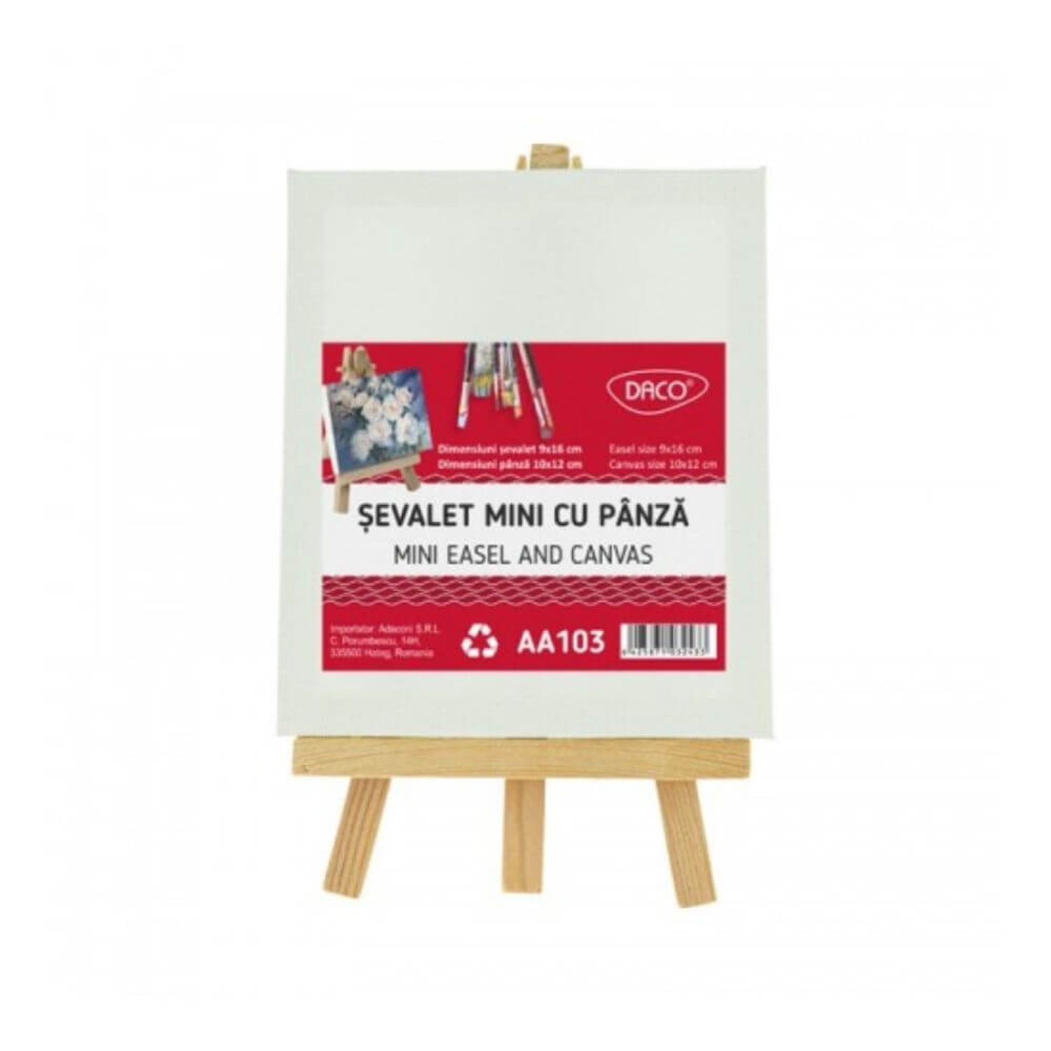 Mini Sevalet cu Panza Daco, Sevalet 9x16 cm fotografia produsului