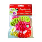 Forme Autoadezive din Fetru Daco Dupa Ploaie 24 Buc/Set, Multicolor fotografia produsului