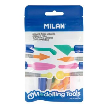 Set Modelaj Plastilina Milan, 10 Forme