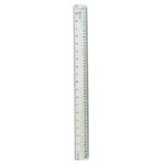 Rigla Transparenta din Plastic, 50 cm - Instrument Geometric fotografia produsului