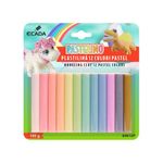 Plastilina pentru Modelat Ecada, 12 Culori Pastel fotografia produsului