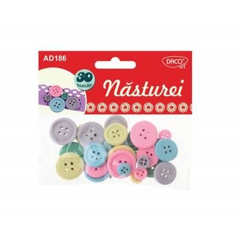 Nasturi Daco Nasturel, 30 Buc/Set, Multicolor