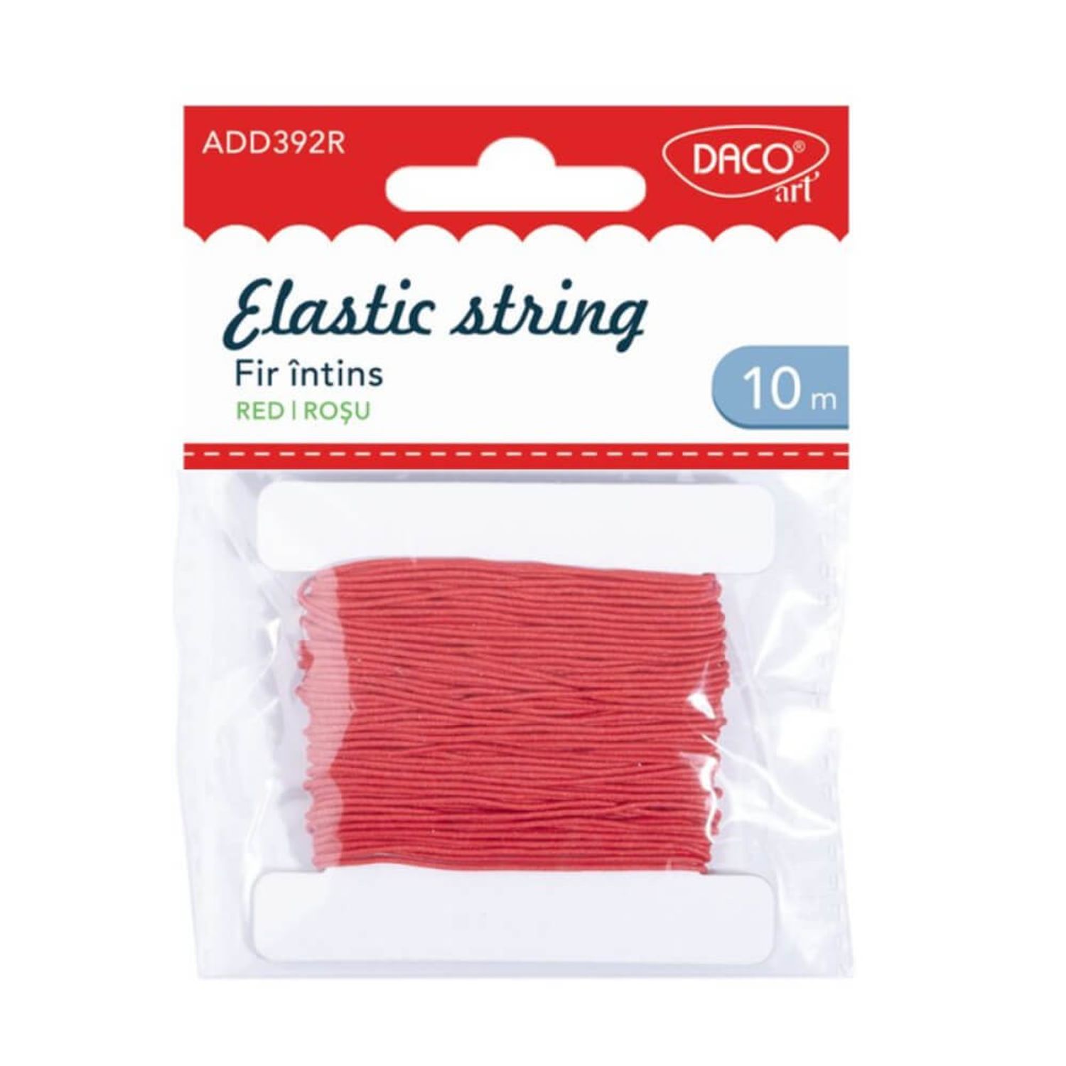 Fir Elastic Daco, 10 m, Rosu fotografia produsului