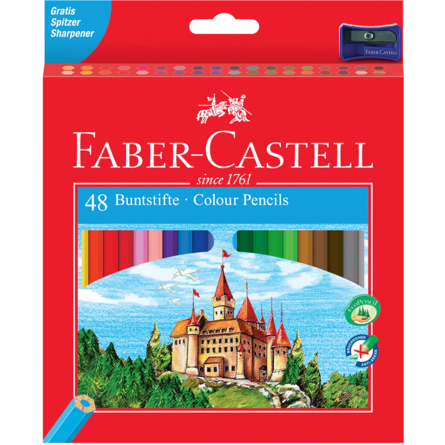 Creioane Colorate Faber-Castell Eco, 48. fotografia produsului