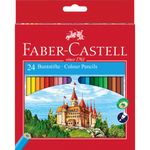 Creioane Colorate Faber-Castell, Eco, 24 fotografia produsului