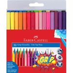 Set 30 Carioci Faber-Castell Grip, Diverse Culori fotografia produsului