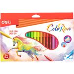 Set 24 Carioci Diverse Culori, Deli ColoRun fotografia produsului