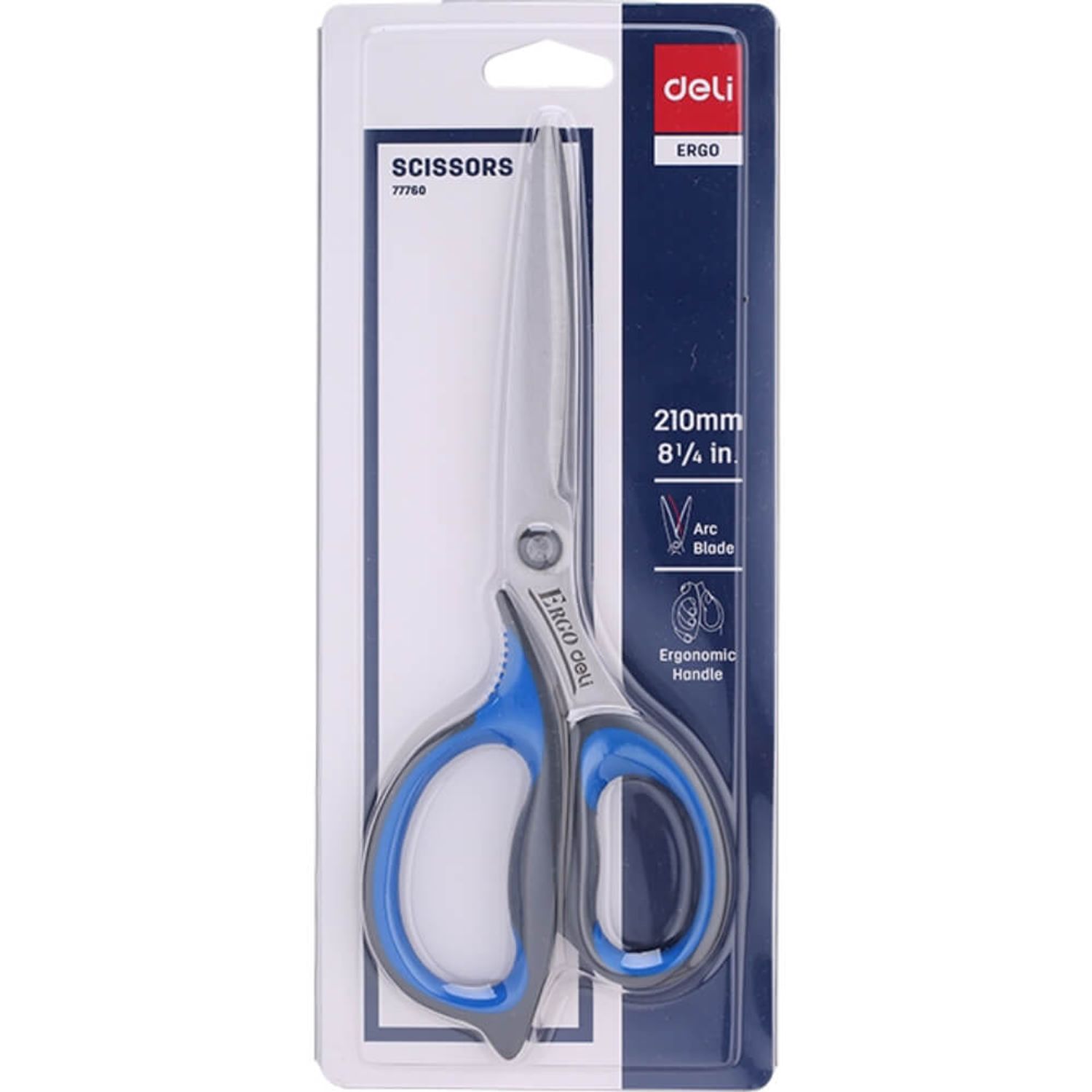 Foarfeca de Birou cu Grip Deli, 21 cm. fotografia produsului