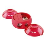 Ascutitoare Milan Sphere Dubla Mecanica cu Container, Plastic fotografia produsului