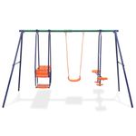 Koohashop Set de leagane cu 5 locuri, portocaliu fotografia produsului View 2 S