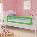 Koohashop Balustrada de siguranta pentru pat de copil, verde, 150x42 cm fotografia produsului