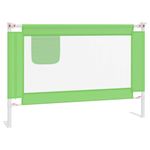 Koohashop Balustrada de protectie pat copii, verde, 100x25 cm, textil fotografia produsului View 2 S
