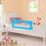 Koohashop Balustrada de pat protectie copii, 2 buc, albastru, 102 x 42 cm fotografia produsului