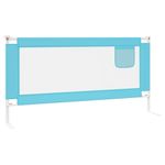 Koohashop Balustrada de protectie pat copii, albastru, 180x25 cm, textil fotografia produsului View 6 S