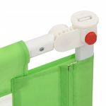 Koohashop Balustrada de protectie pat copii, verde, 200x25 cm, textil fotografia produsului View 4 S