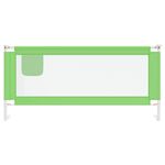 Koohashop Balustrada de protectie pat copii, verde, 200x25 cm, textil fotografia produsului View 6 S