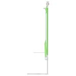Koohashop Balustrada de protectie pat copii, verde, 180x25 cm, textil fotografia produsului View 3 S