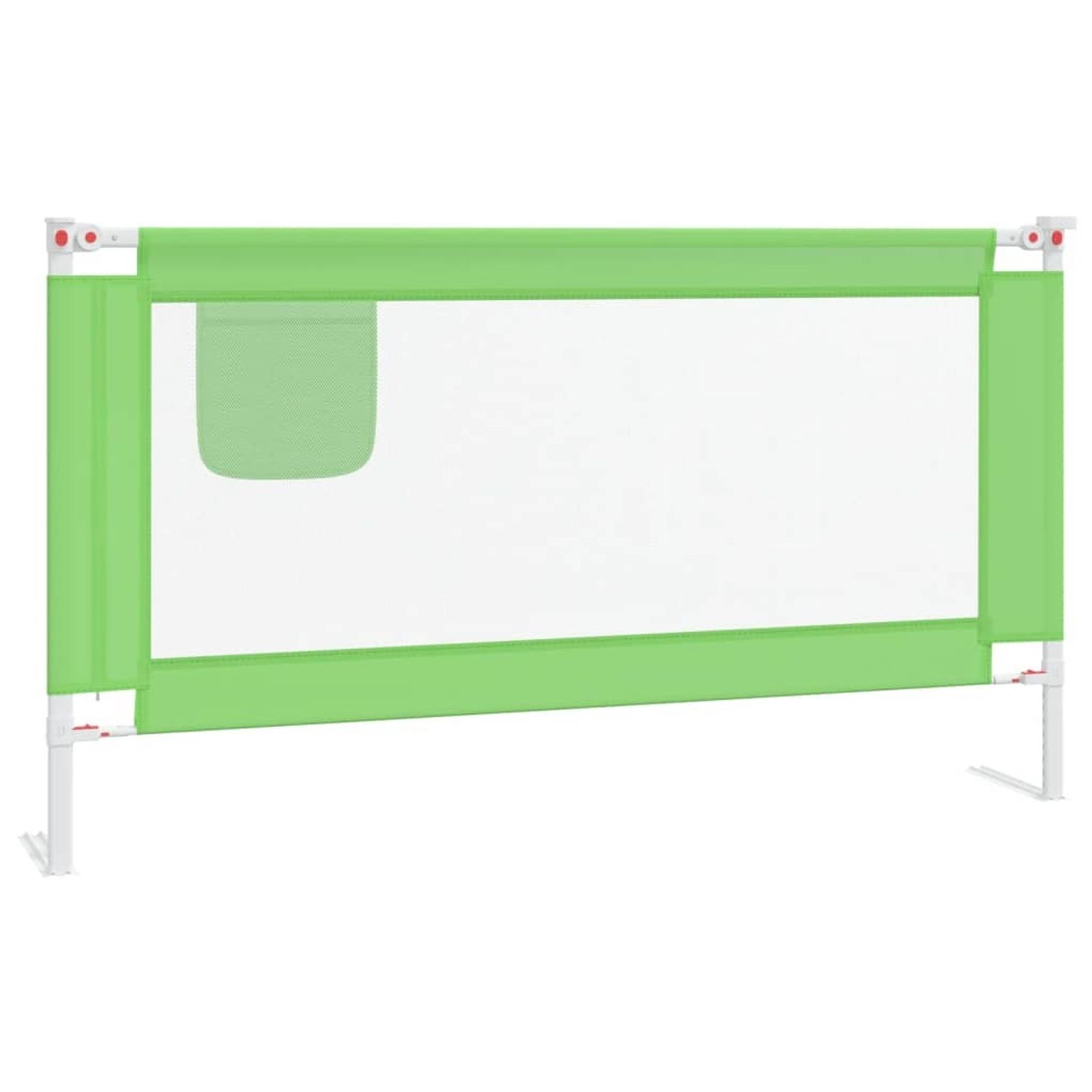 Koohashop Balustrada de protectie pat copii, verde, 150x25 cm, textil fotografia produsului View 2 L