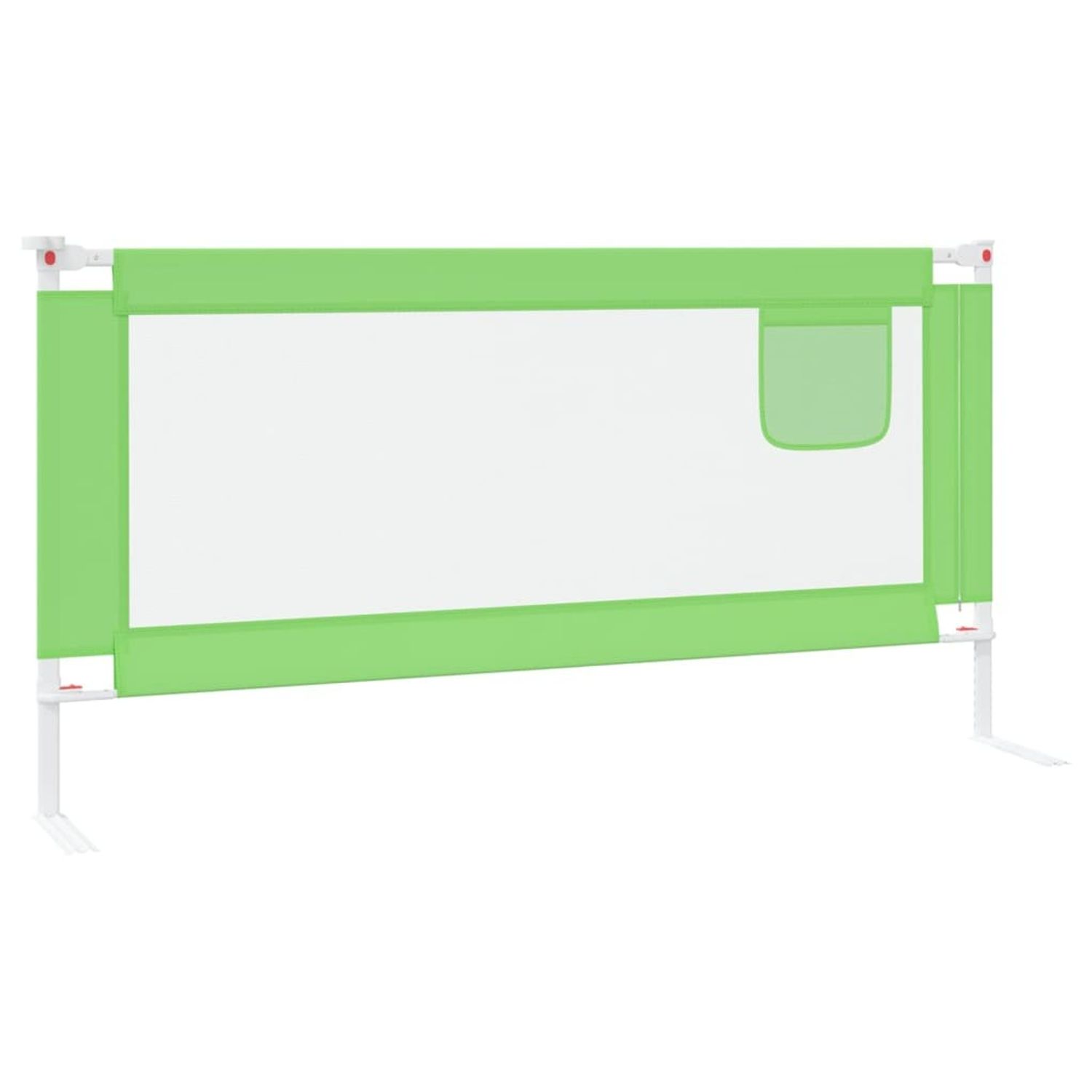 Koohashop Balustrada de protectie pat copii, verde, 180x25 cm, textil fotografia produsului View 4 L